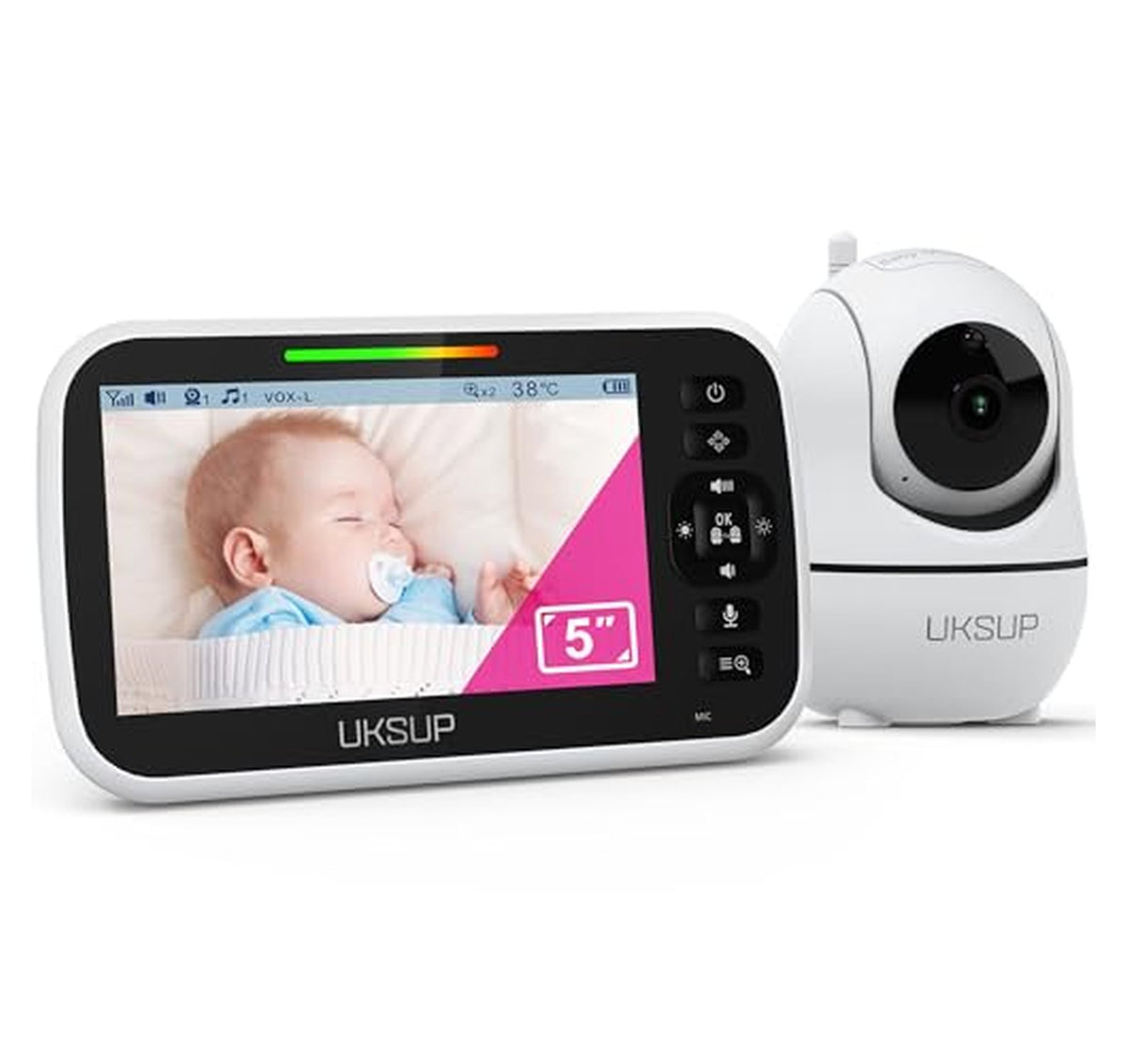 Non-WiFi Video Baby Monitor with Camera and Audio