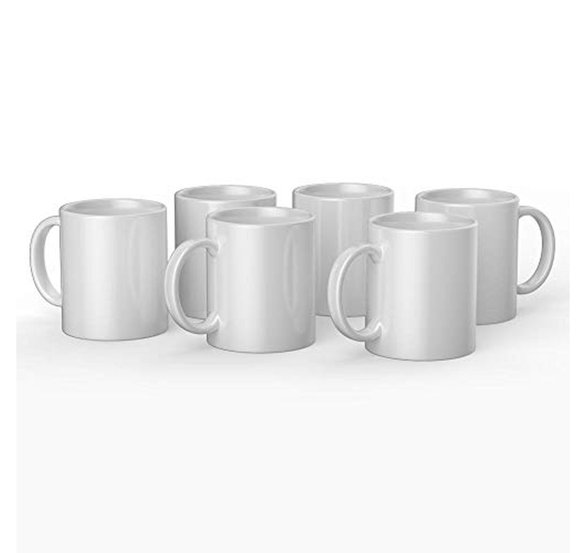 6 Pack Cricut 12 oz Sublimation Mugs