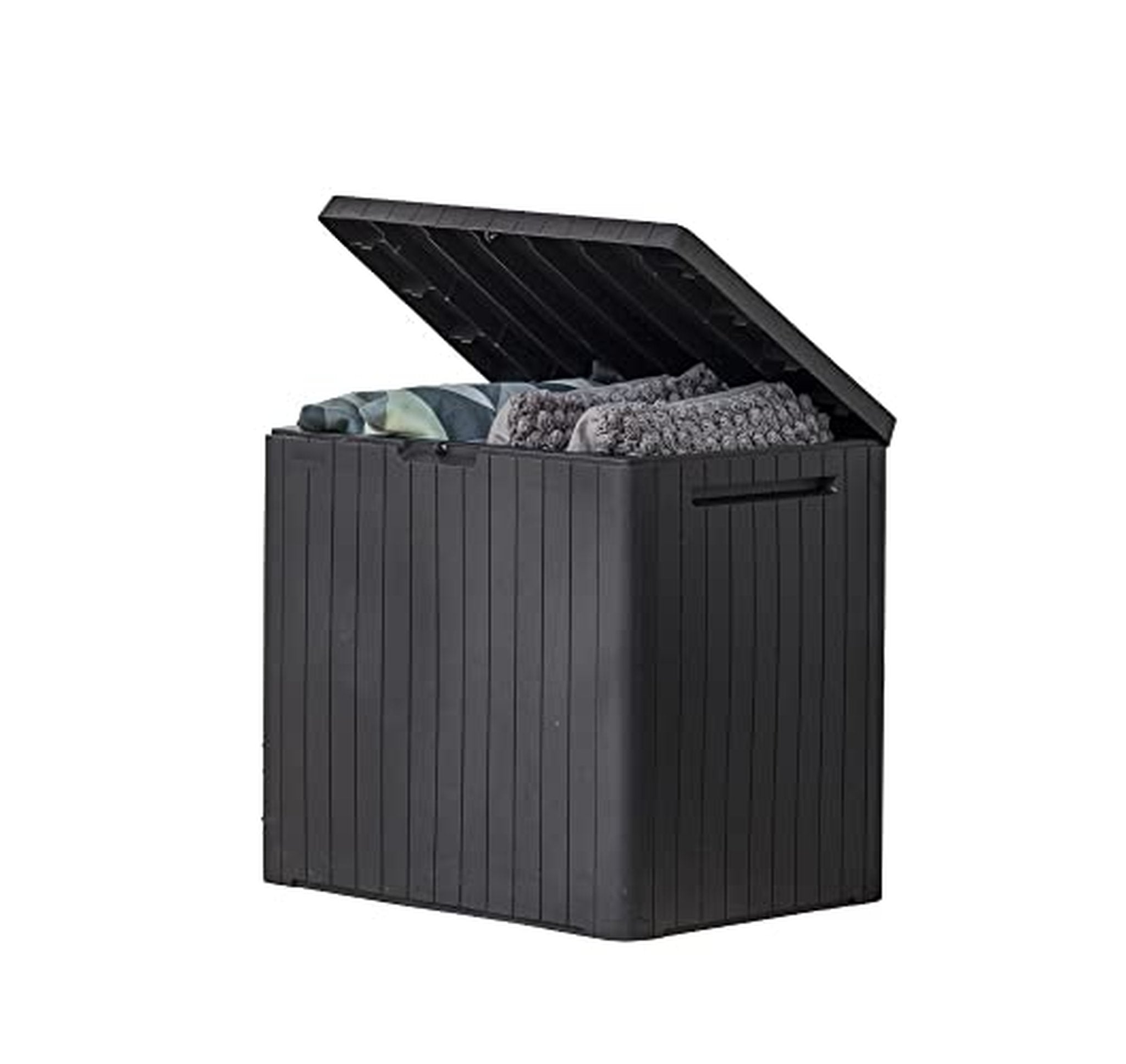 Keter 30 Gallon Resin Outdoor Storage Box Table
