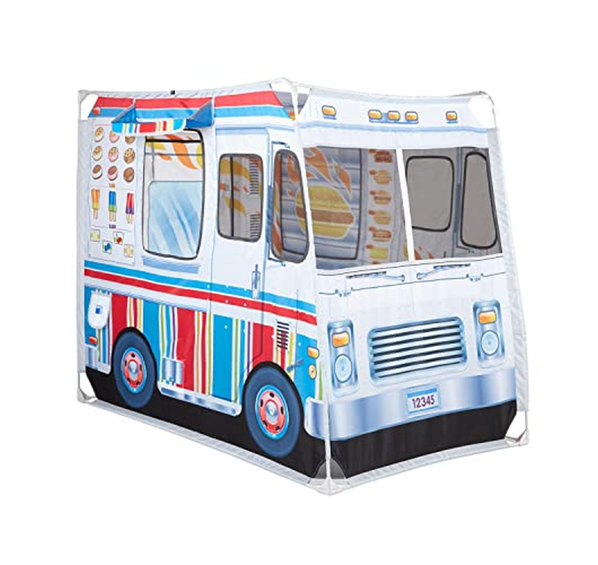 Melissa & Doug Fabric Food Truck Playhouse Tent