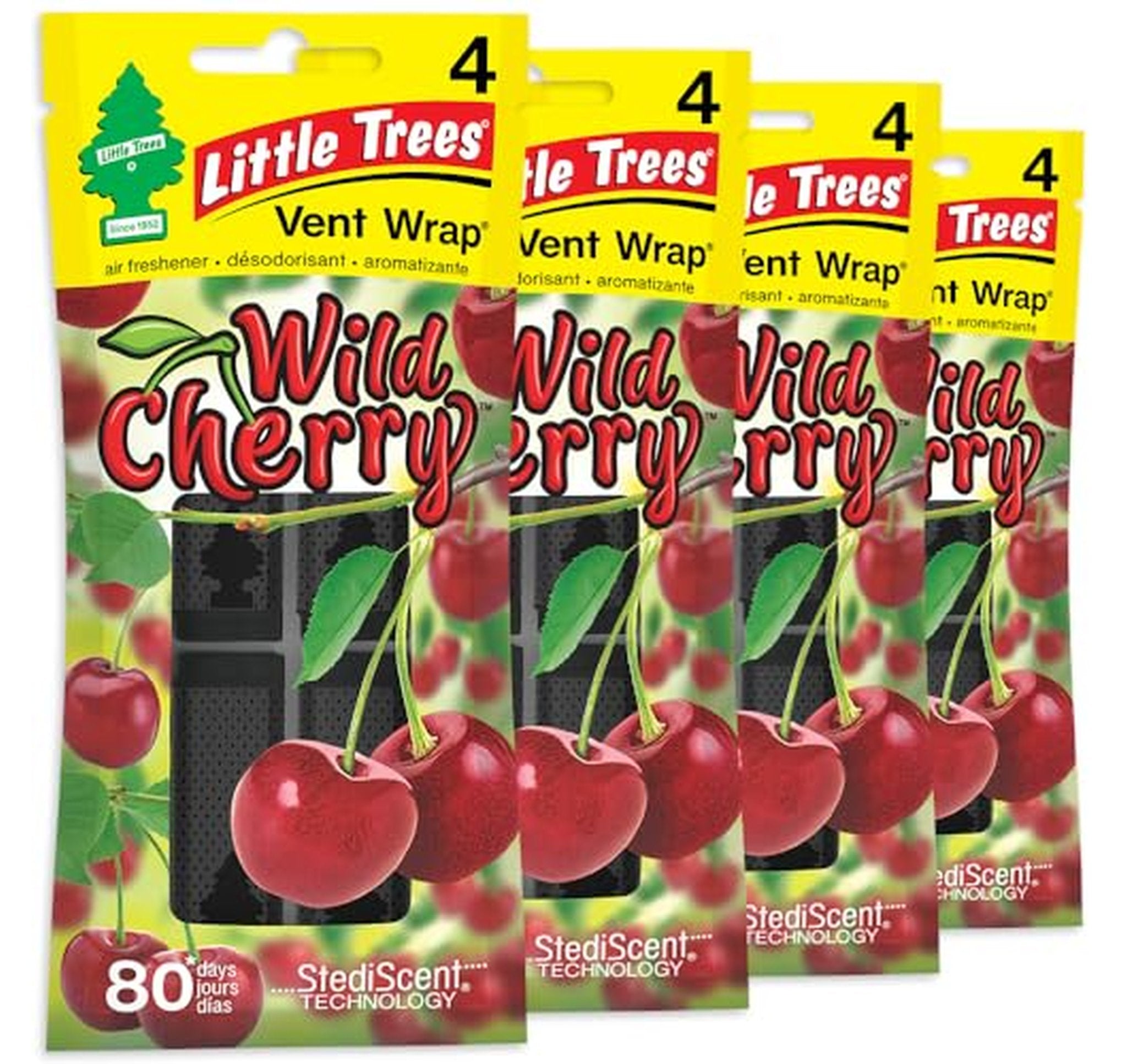 16 Pack LITTLE TREES Vent Wrap Car Air Fresheners