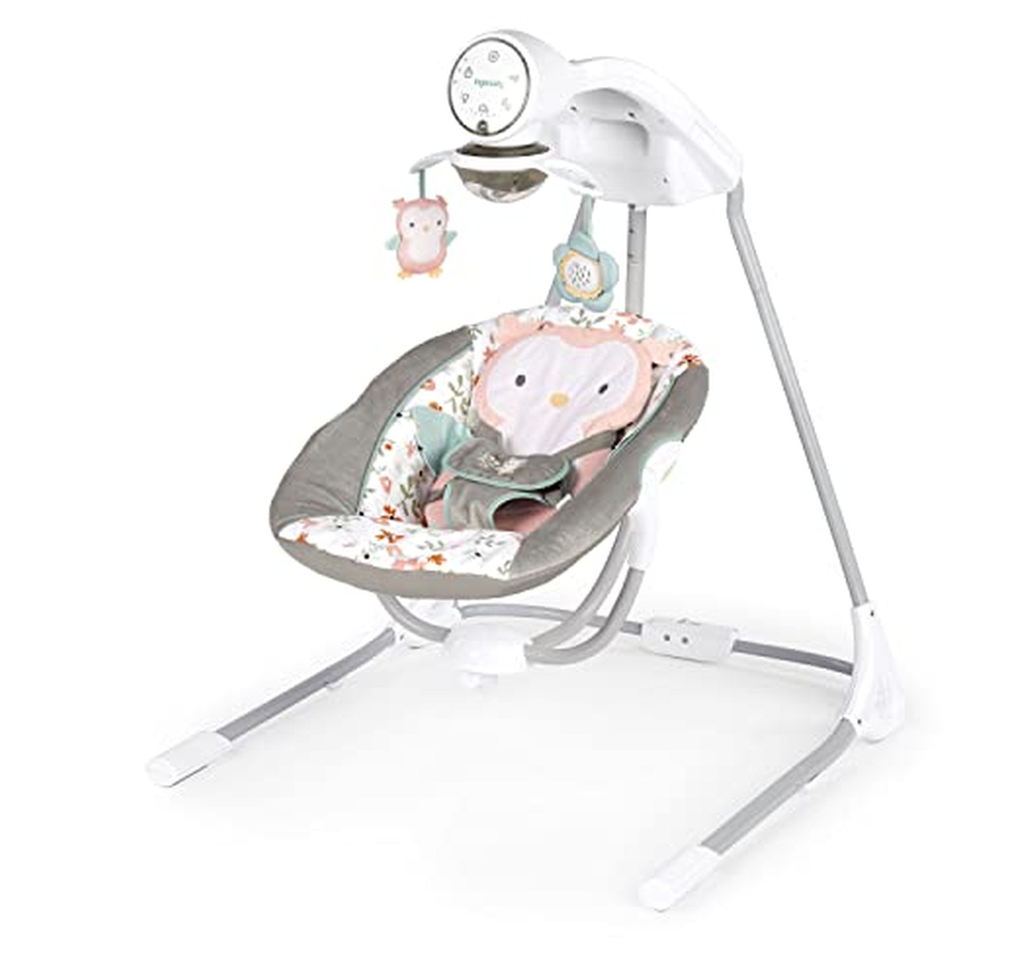 Ingenuity InLighten 5-Speed Baby Swing with Lights