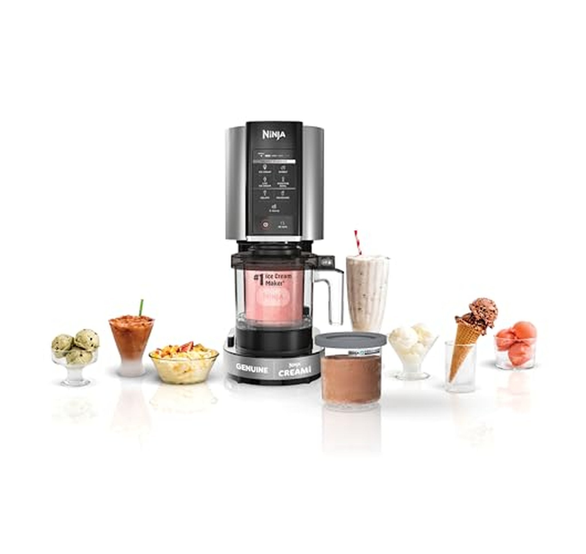 Ninja CREAMi Compact Ice Cream Maker with 2 Pints