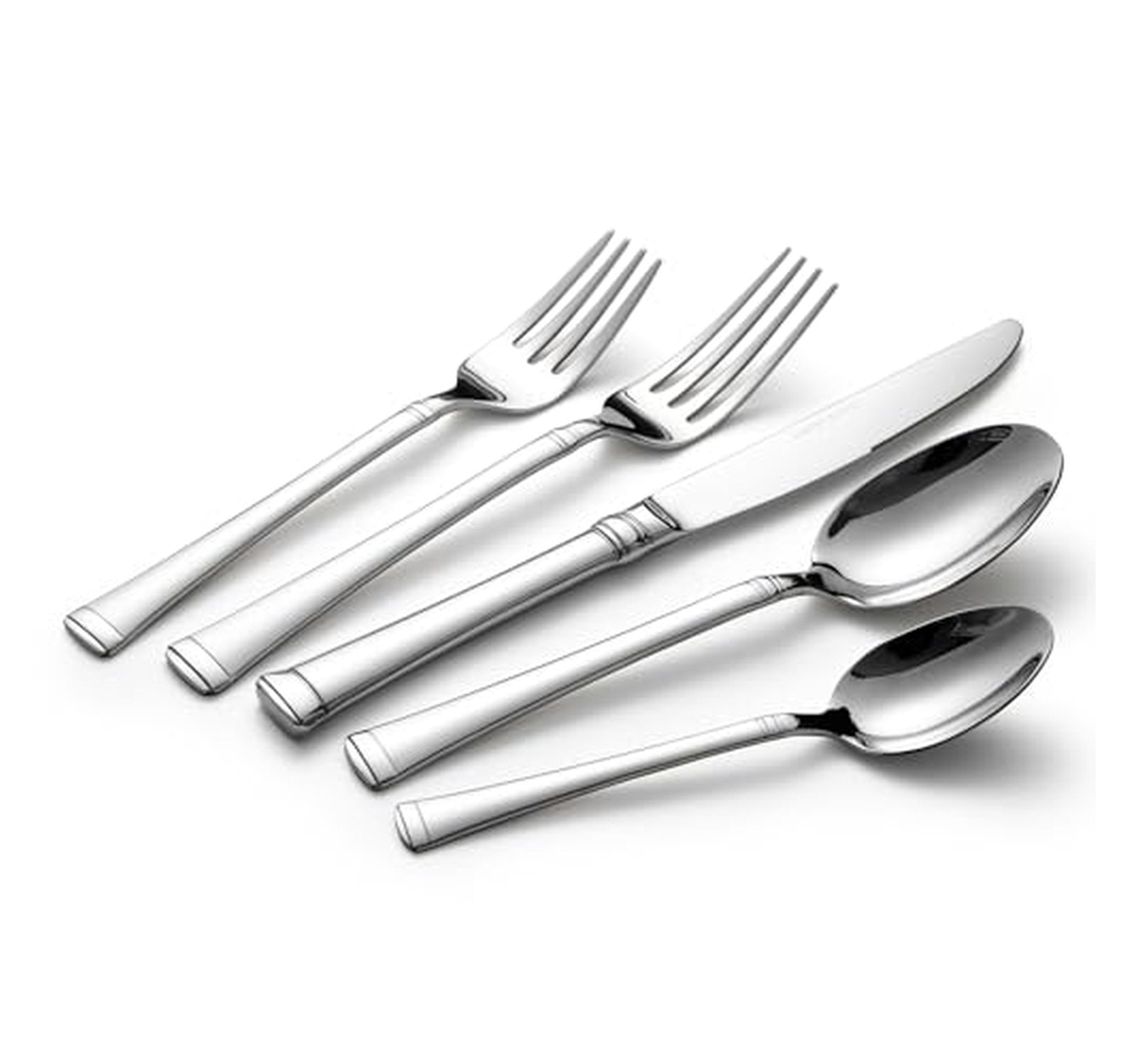 40 Piece 18/10 Stainless Steel Silverware Set