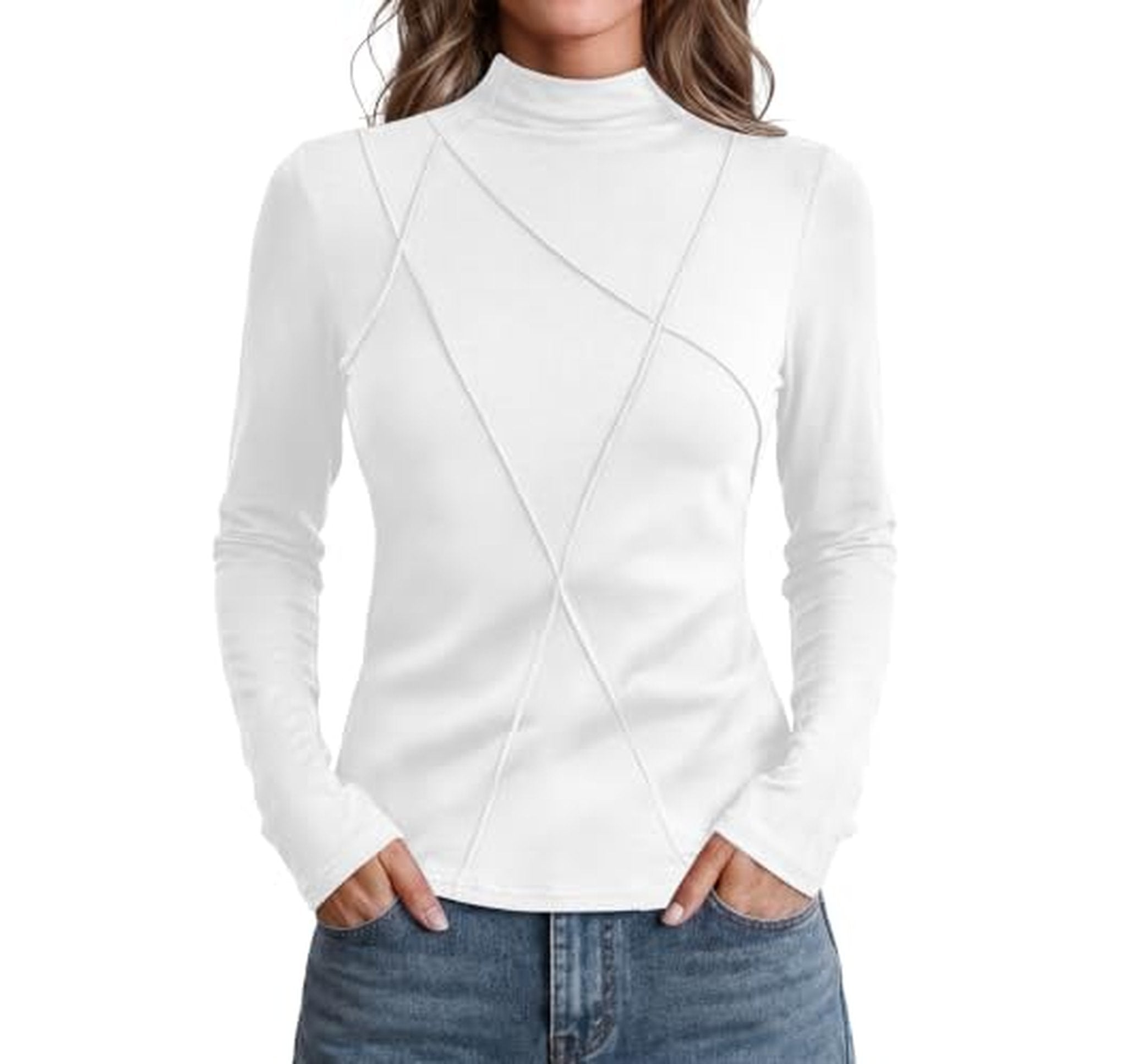 Plus Size Long Sleeve Casual Tunic Shirt (12 Colors)