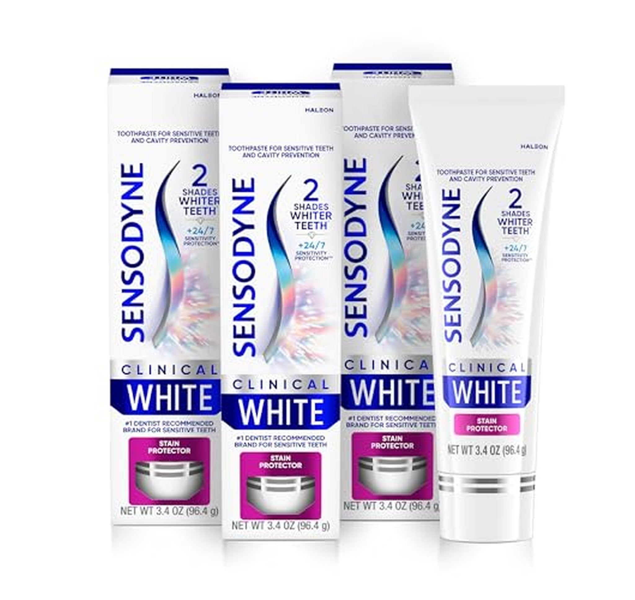 3 Pack Sensodyne Clinical White Whitening Toothpaste