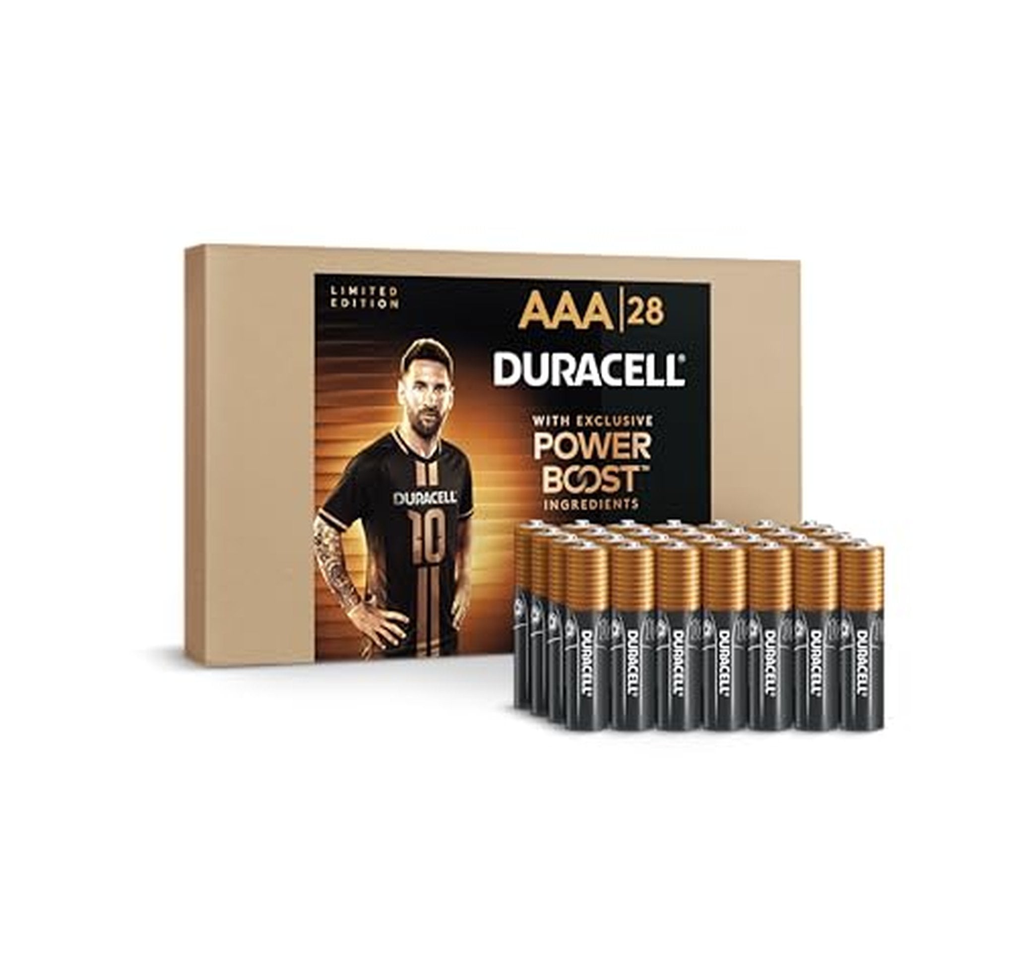 28 Count Duracell AAA Alkaline Batteries