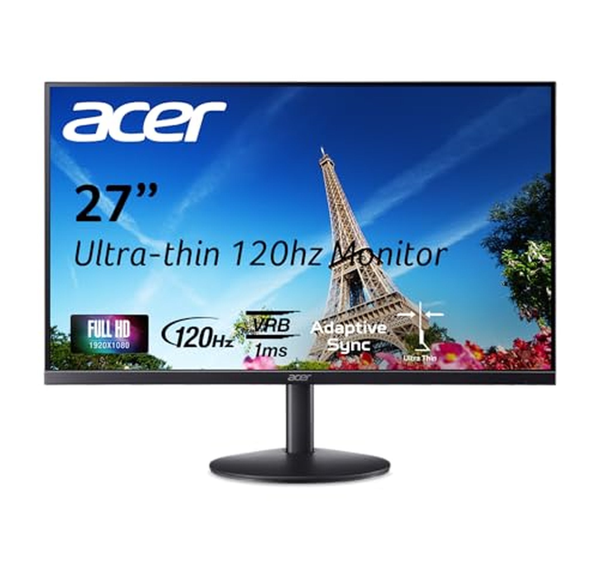 Acer 27-Inch 1080p 120Hz IPS Gaming Monitor