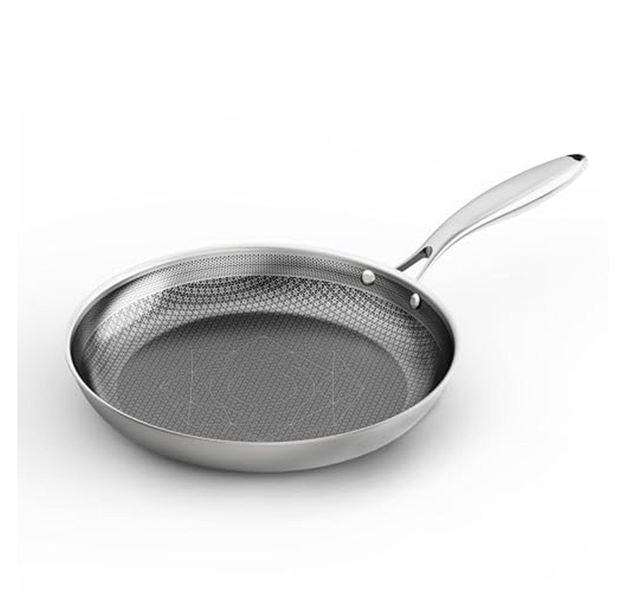 8-Inch Hybrid Nonstick Stainless Steel Frying Pan