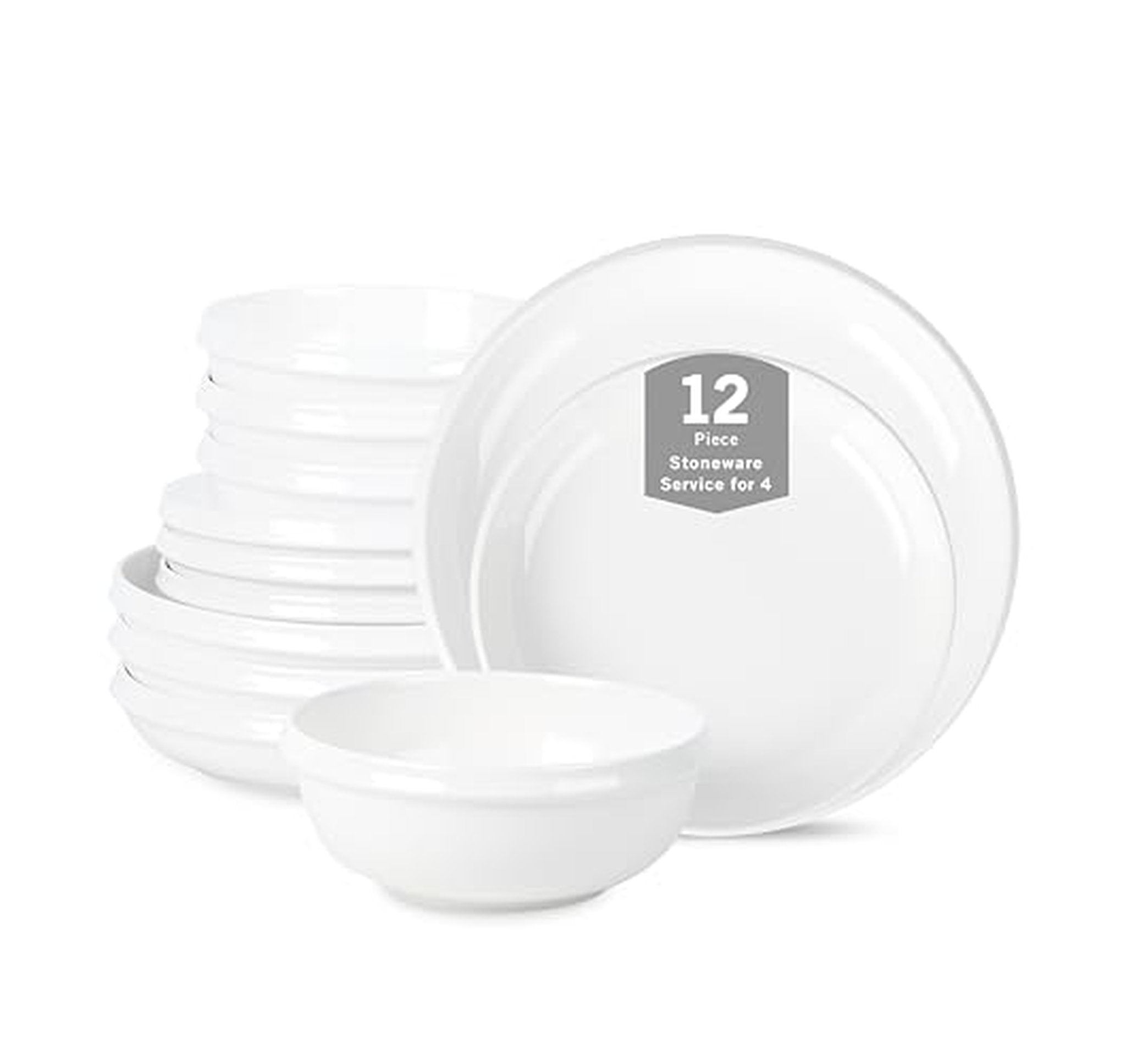 12-Piece Porcelain Dinnerware Set