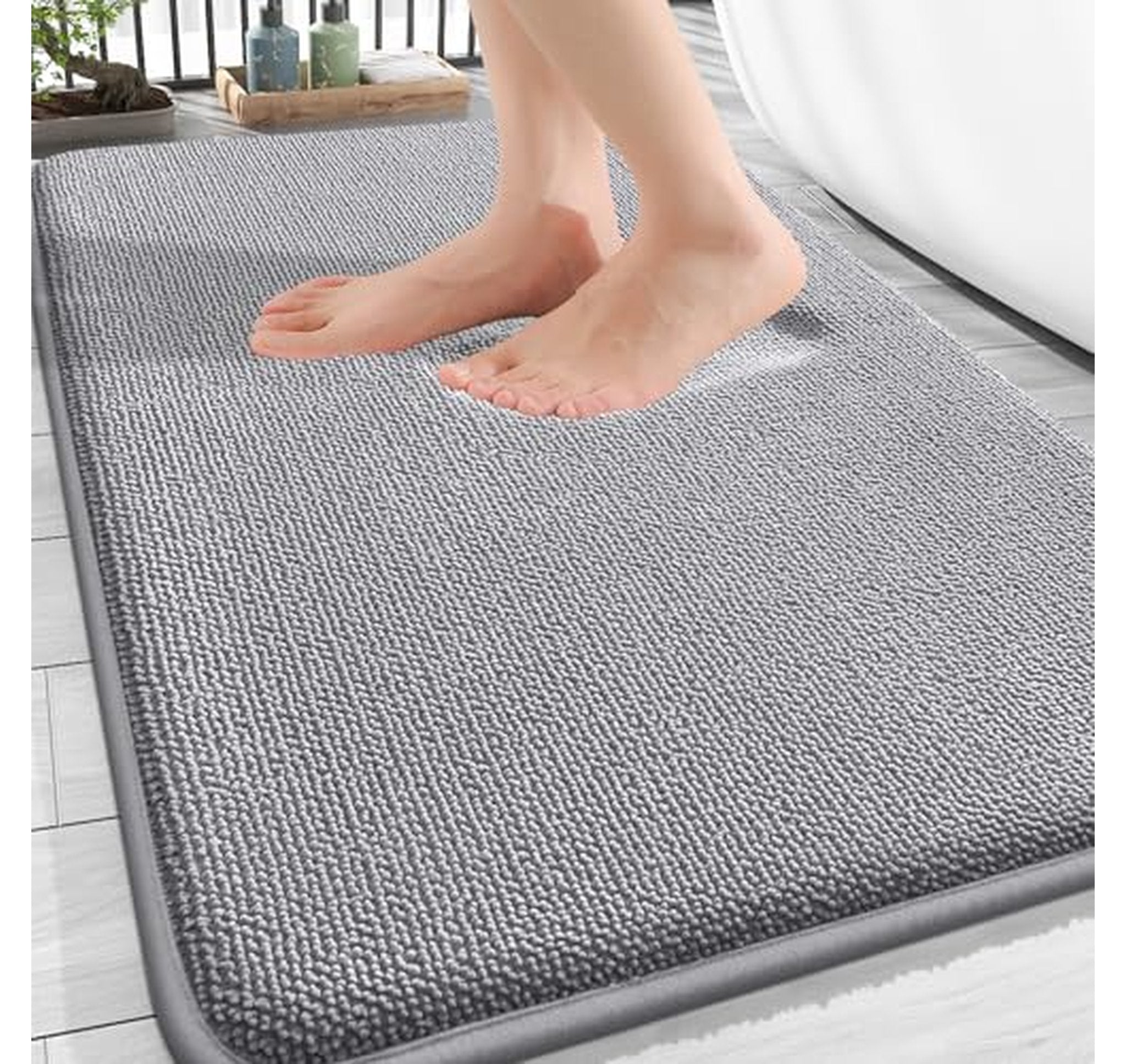 Thick Memory Foam Non-Slip Bath Mat Rug