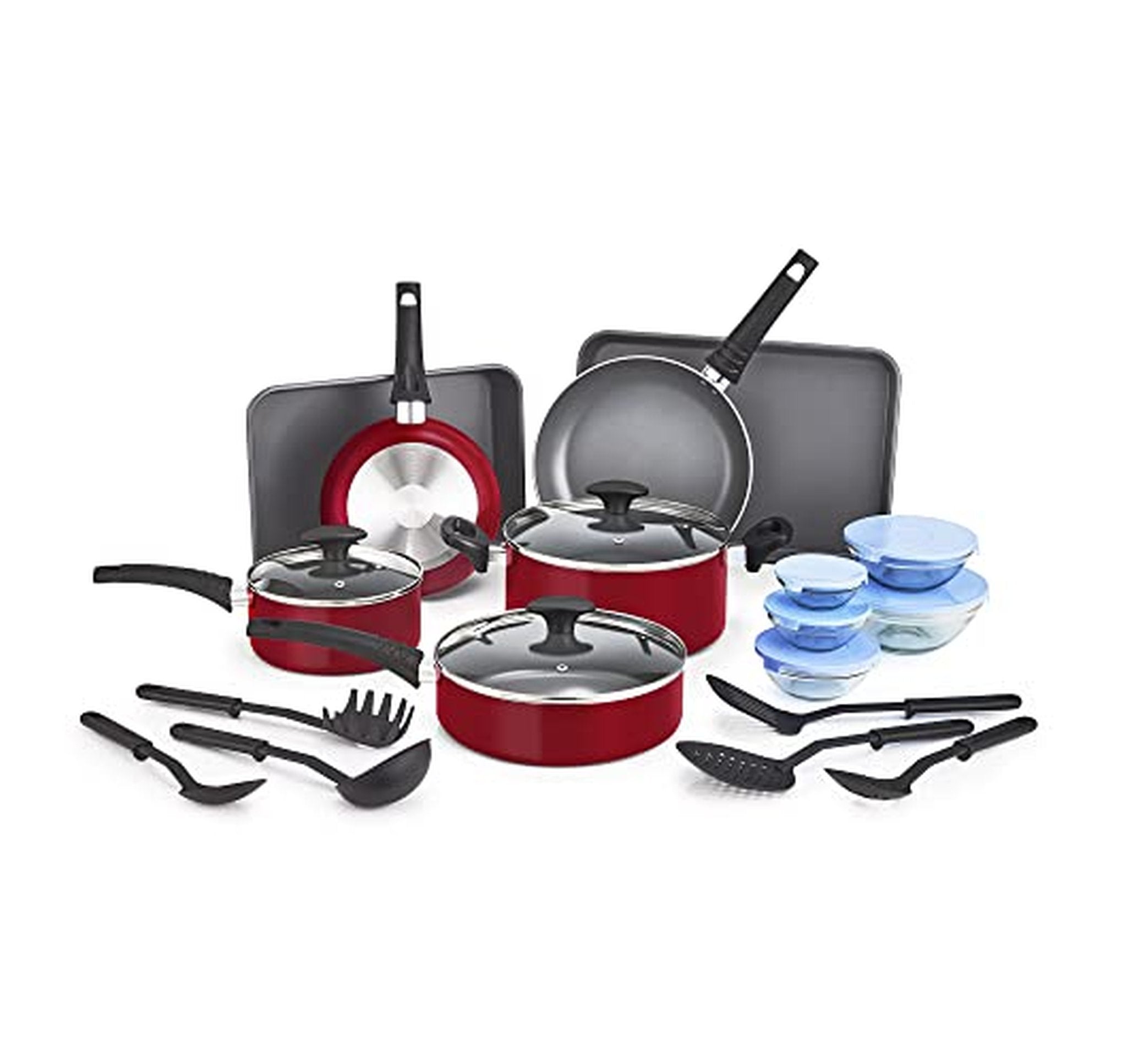 BELLA 21 Piece Nonstick Cookware and Bakeware Set