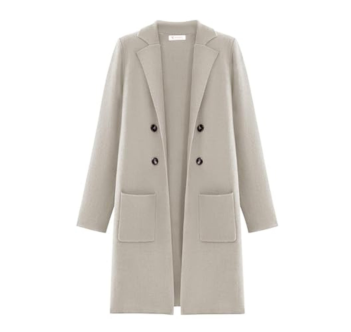 Long Knit Cardigan Sweater Coat with Pockets