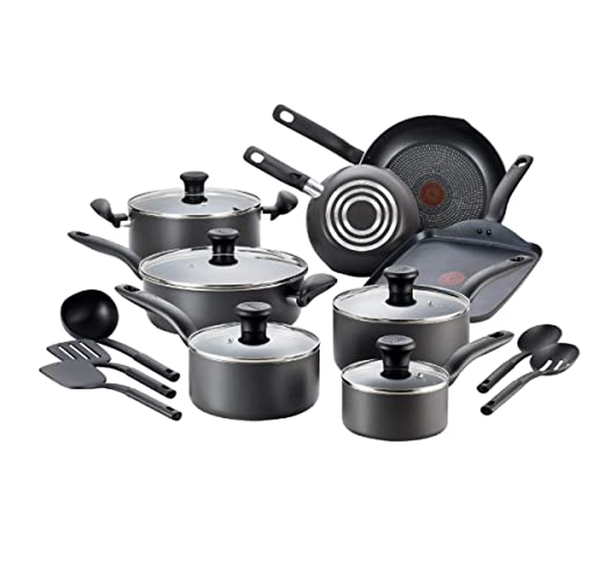 T-fal 18 Piece Nonstick Pots and Pans Set