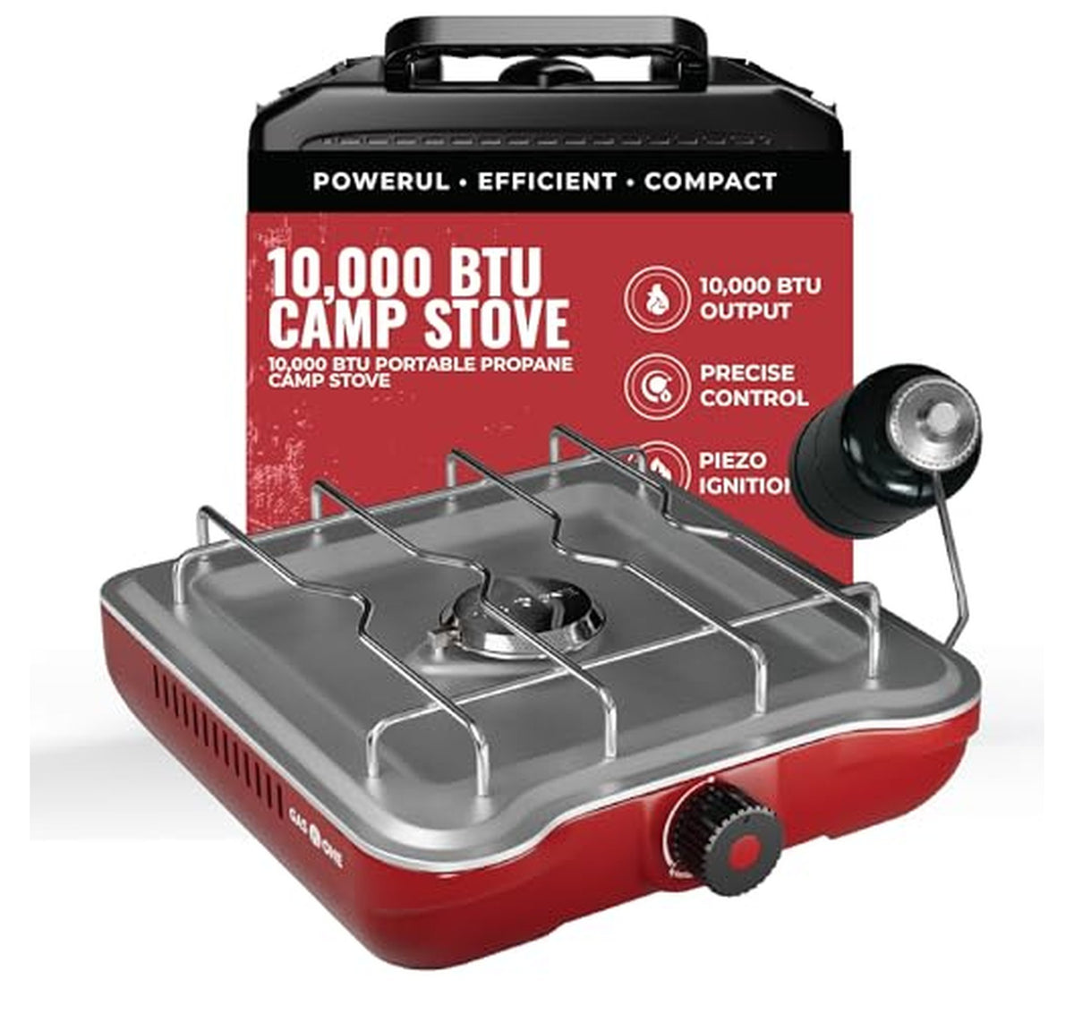Gas One 10,000 BTU Single Propane Camp Stove