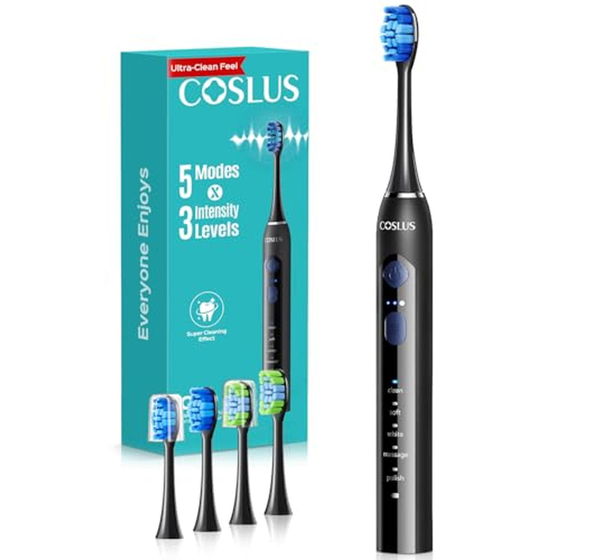 Rechargeable Electric Toothbrush for Adults Ultra-Clean