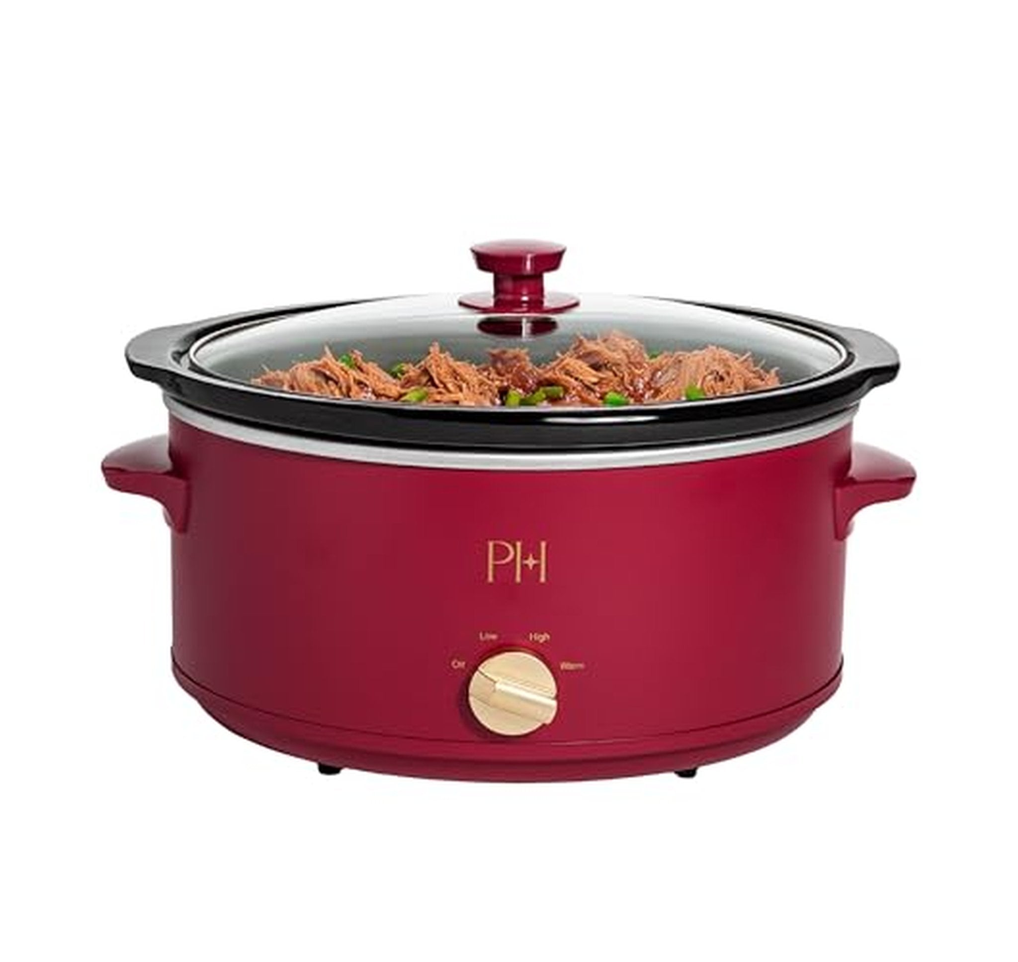 Paris Hilton 6-Quart Manual Slow Cooker