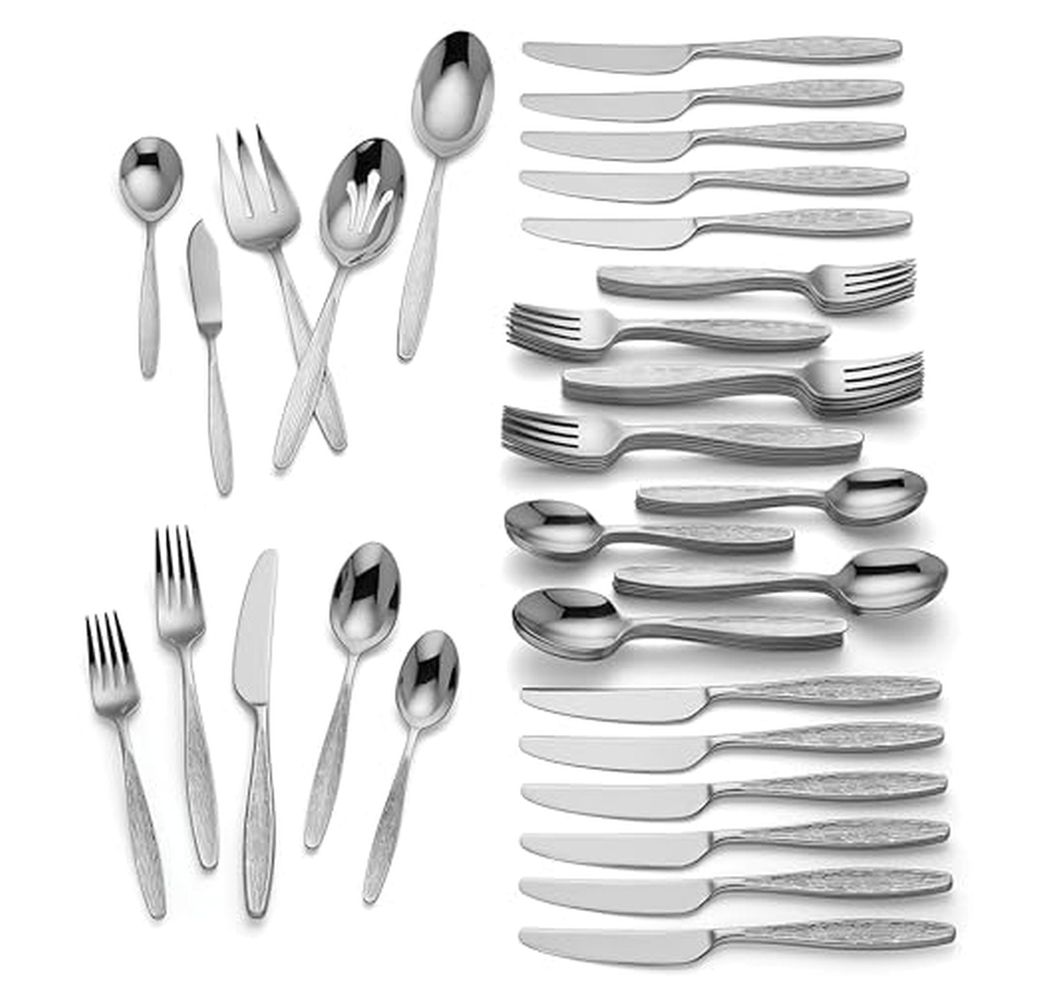 Lenox Emerick 65-Piece Stainless Steel Flatware Set