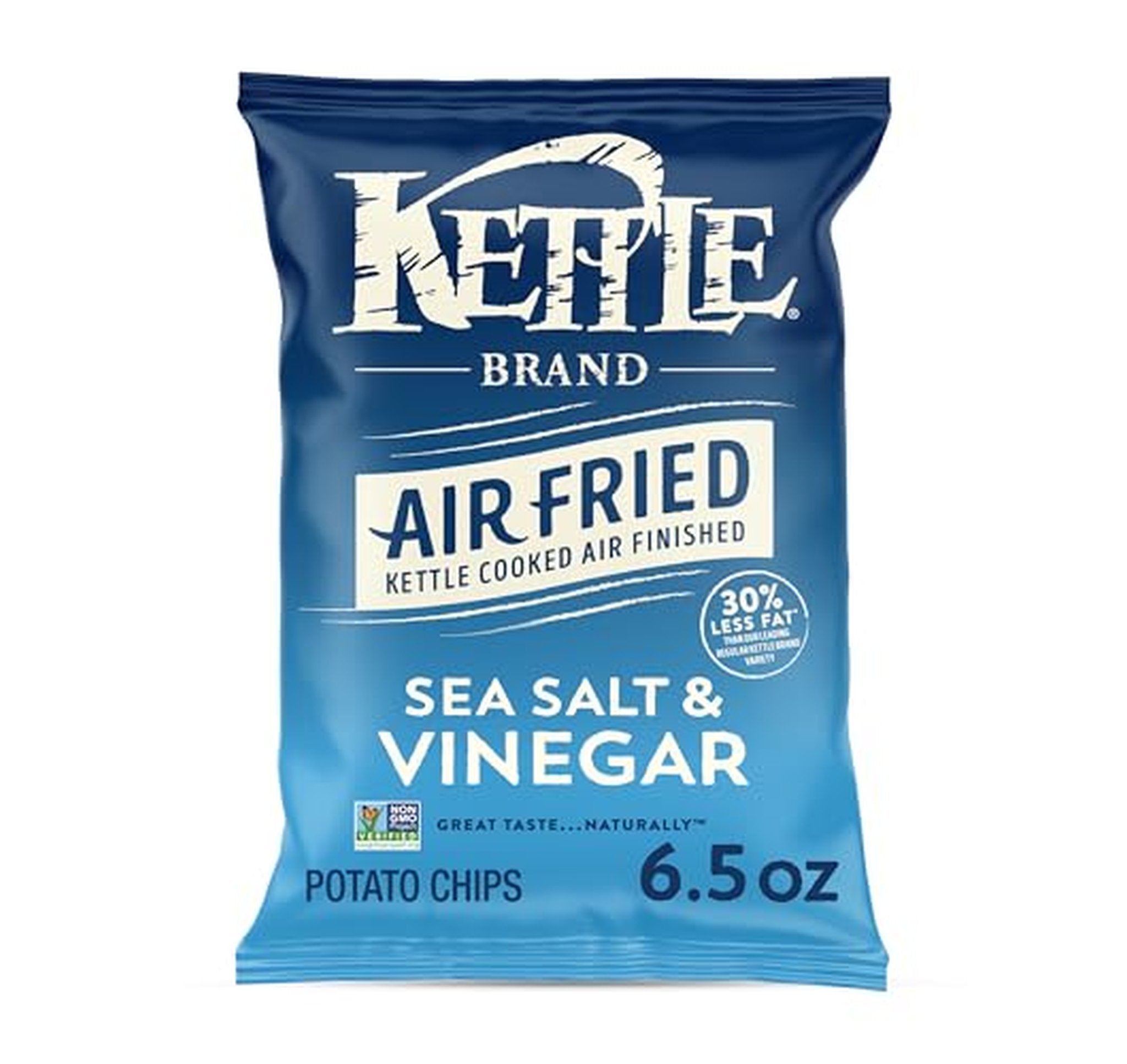 Kettle Brand Air Fried Sea Salt & Vinegar Chips 6.5oz (Kof-K)