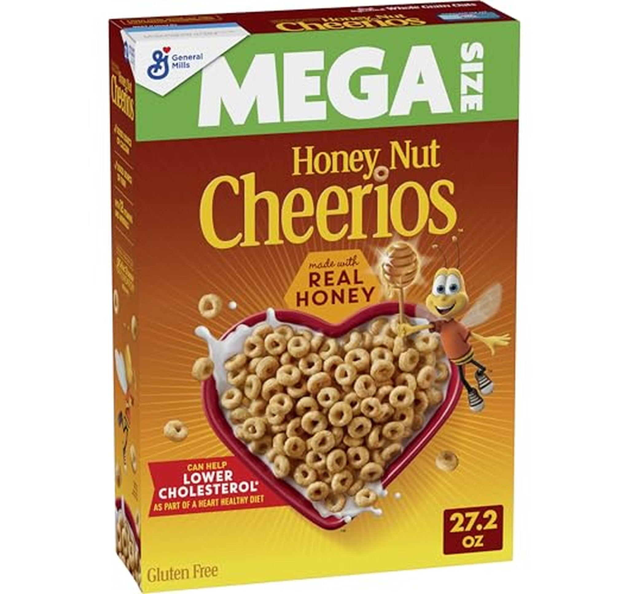 Cheerios Honey Nut Gluten Free Cereal, 27.2 oz
