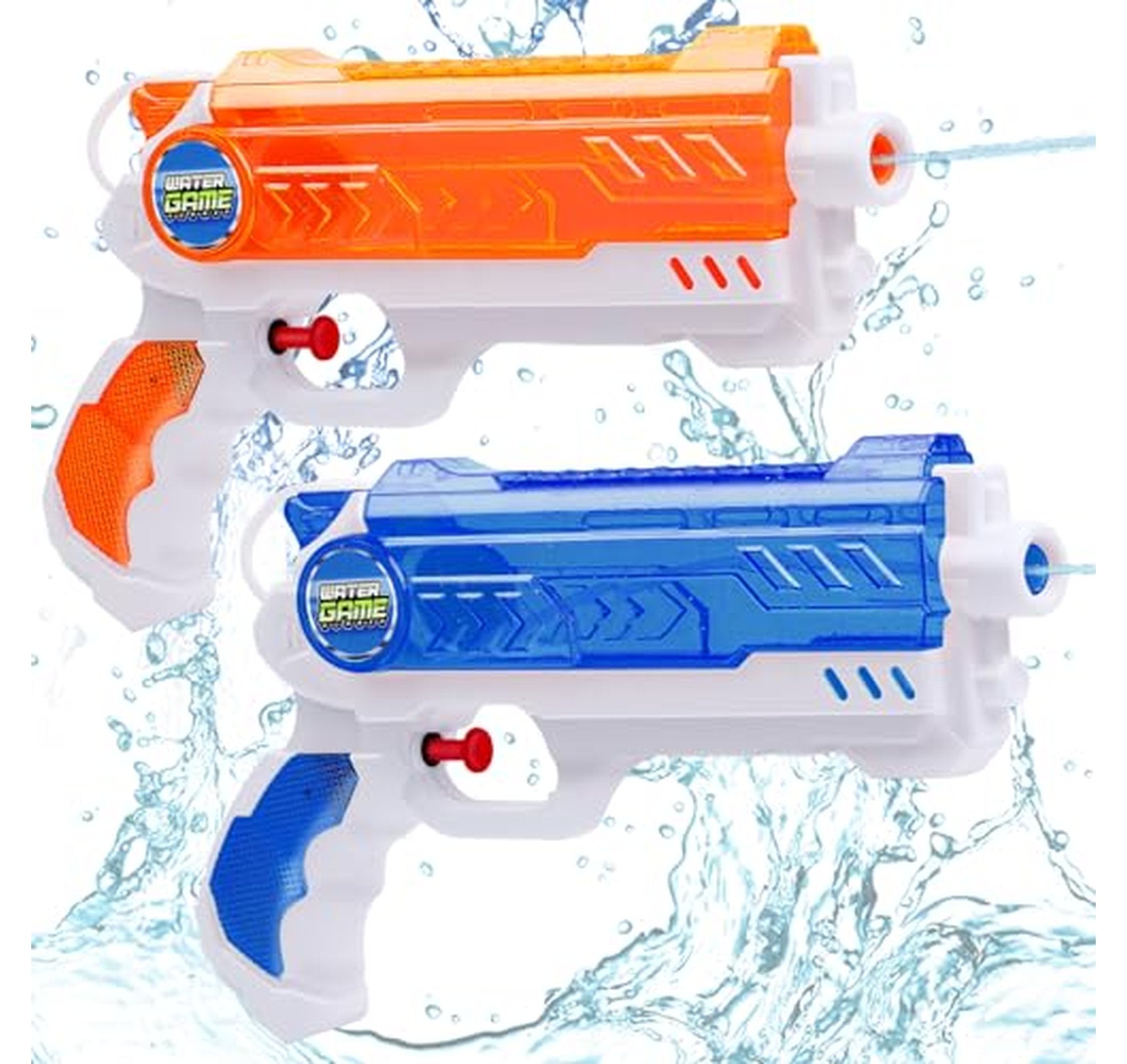 2 Pack 300cc Water Squirt Guns for Kids