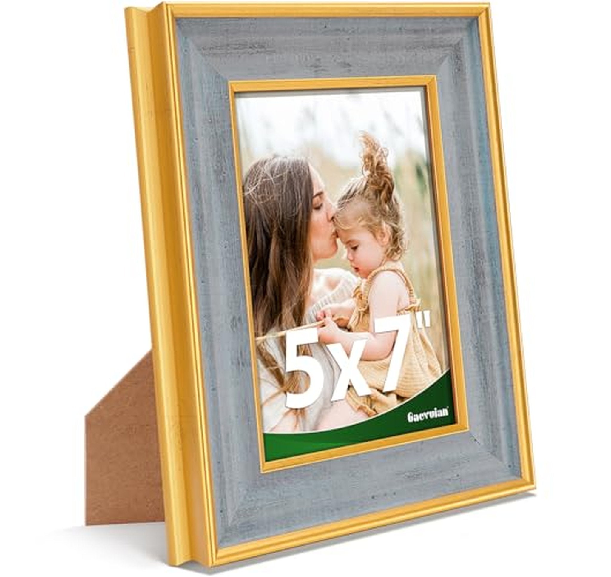5x7 Vintage Picture Frame with Tempered Glass