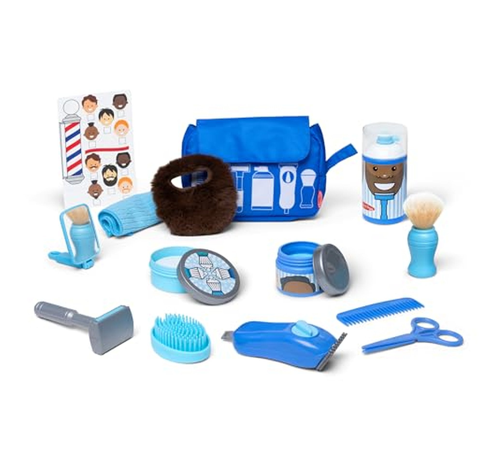 Melissa & Doug Barber Shop Shaving Play Set