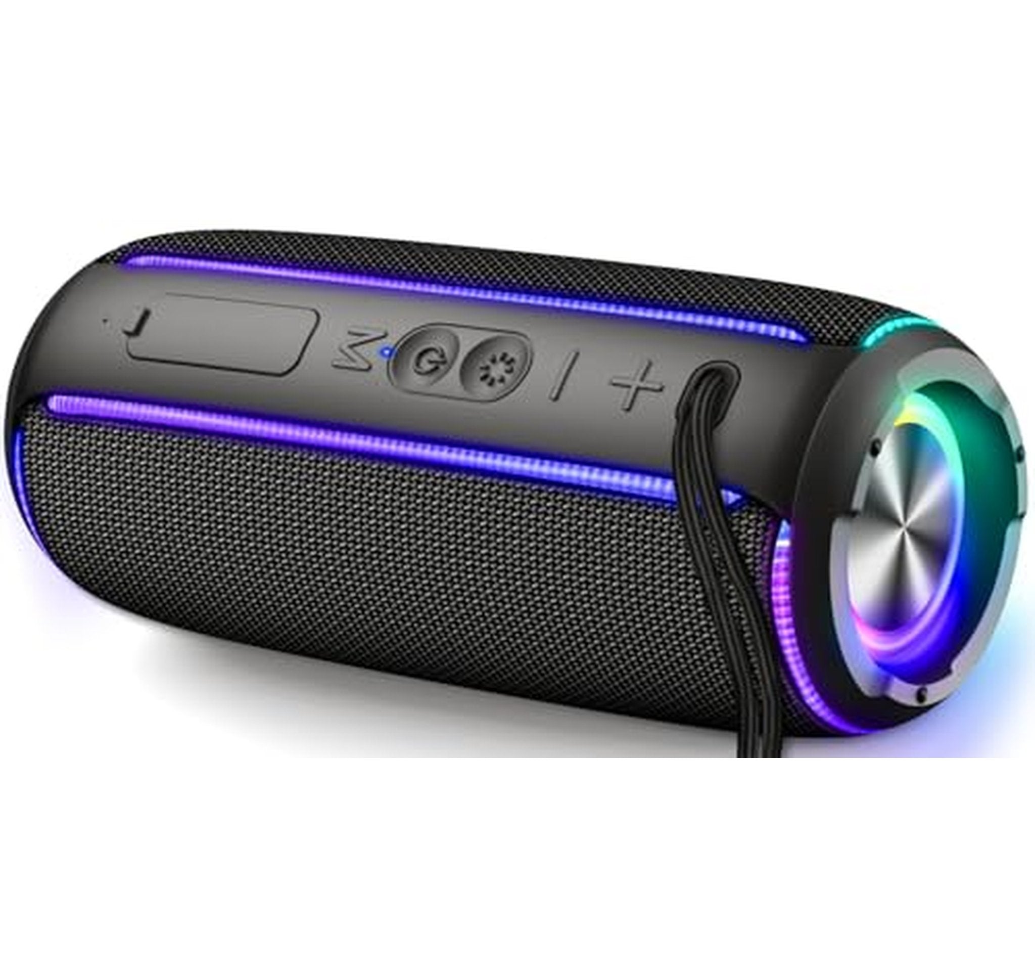 40W Portable Bluetooth Speaker with RGB Lights