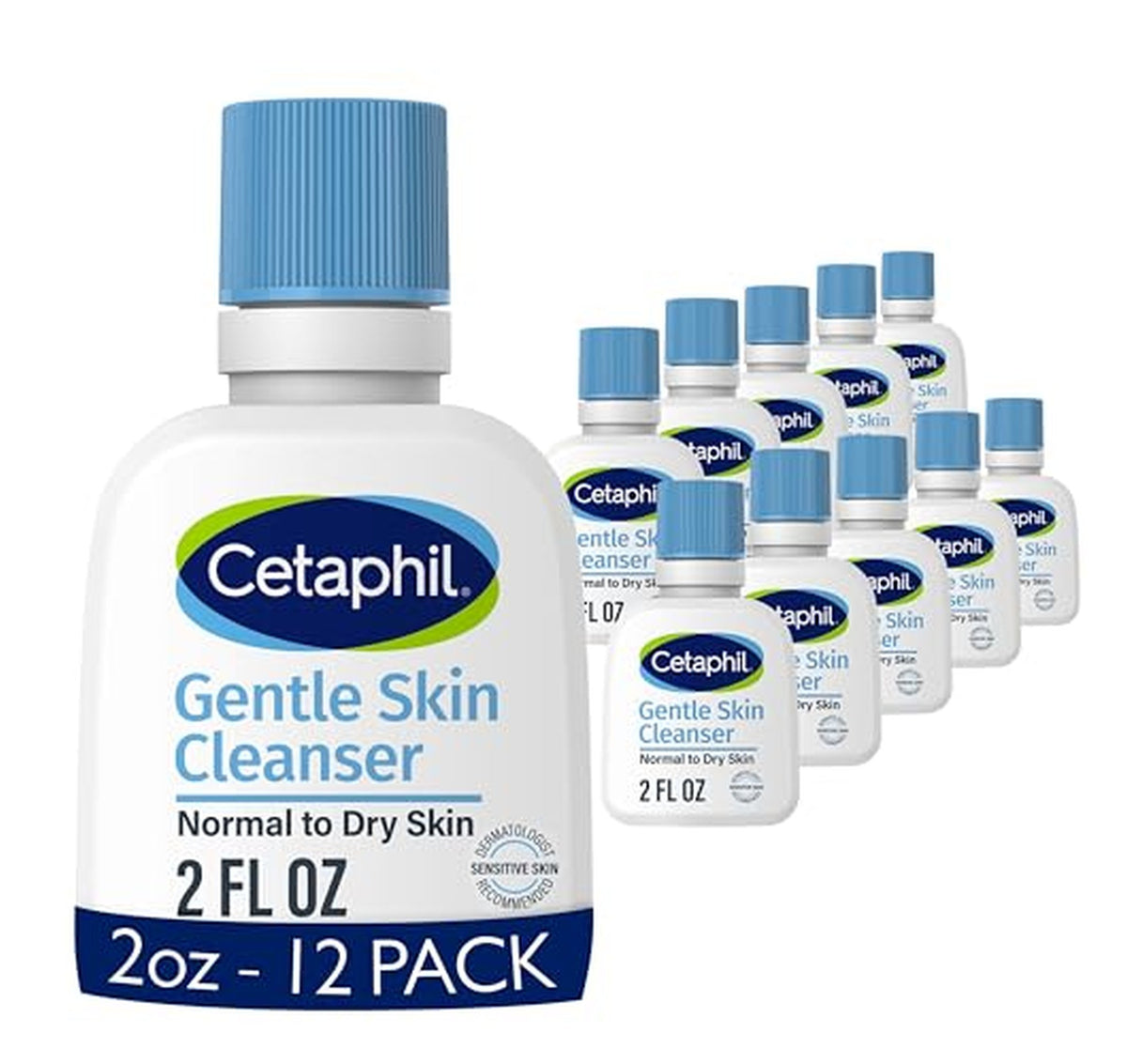 12 Pack Cetaphil Gentle Hydrating Face Cleanser 2oz