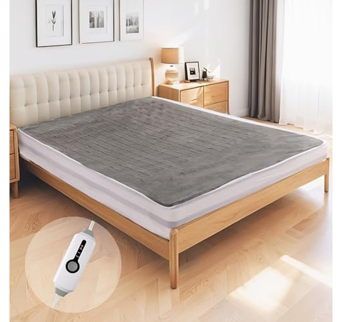Twin Heated Mattress Pad with Auto Shutoff