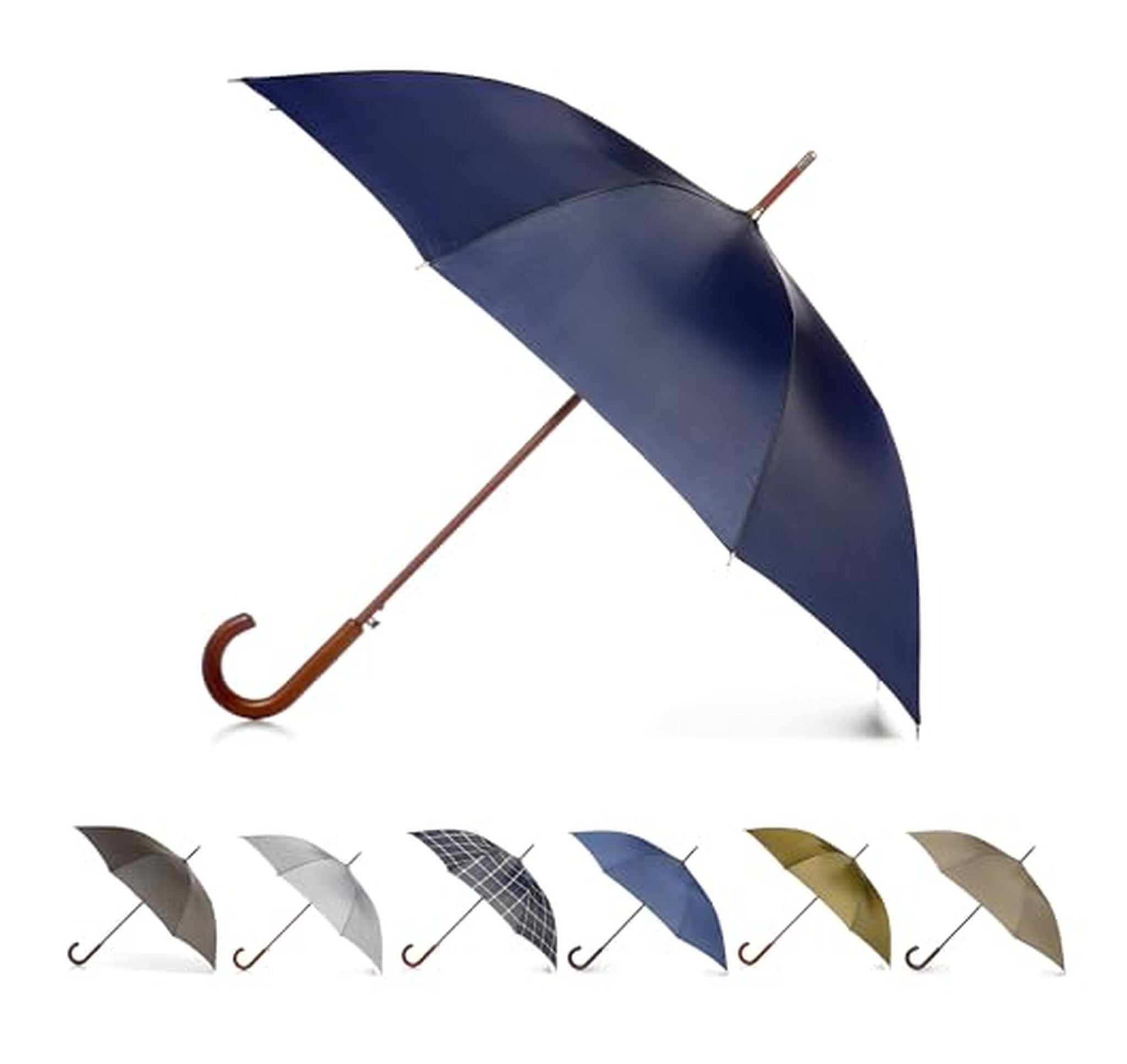 Totes Auto Open Water Repellent Stick Umbrella