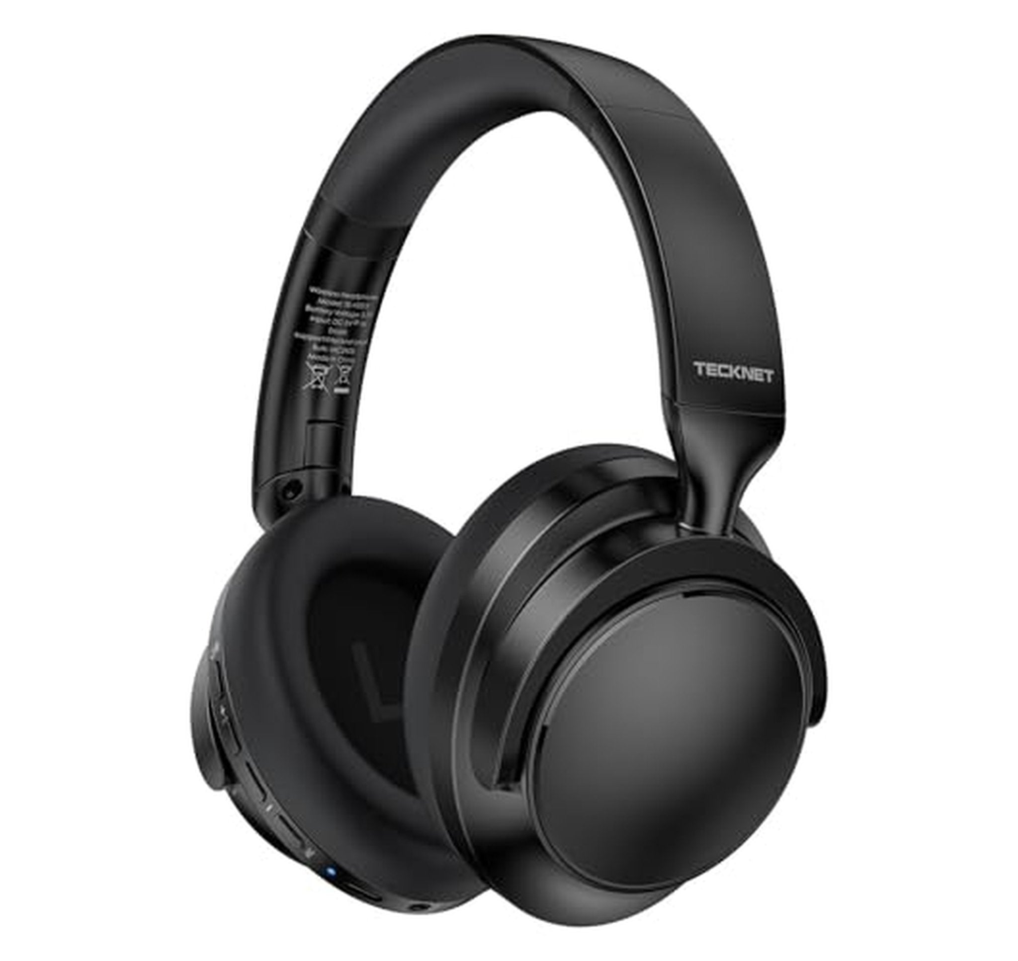 Wireless Noise Cancelling Over-Ear Headphones with Mic