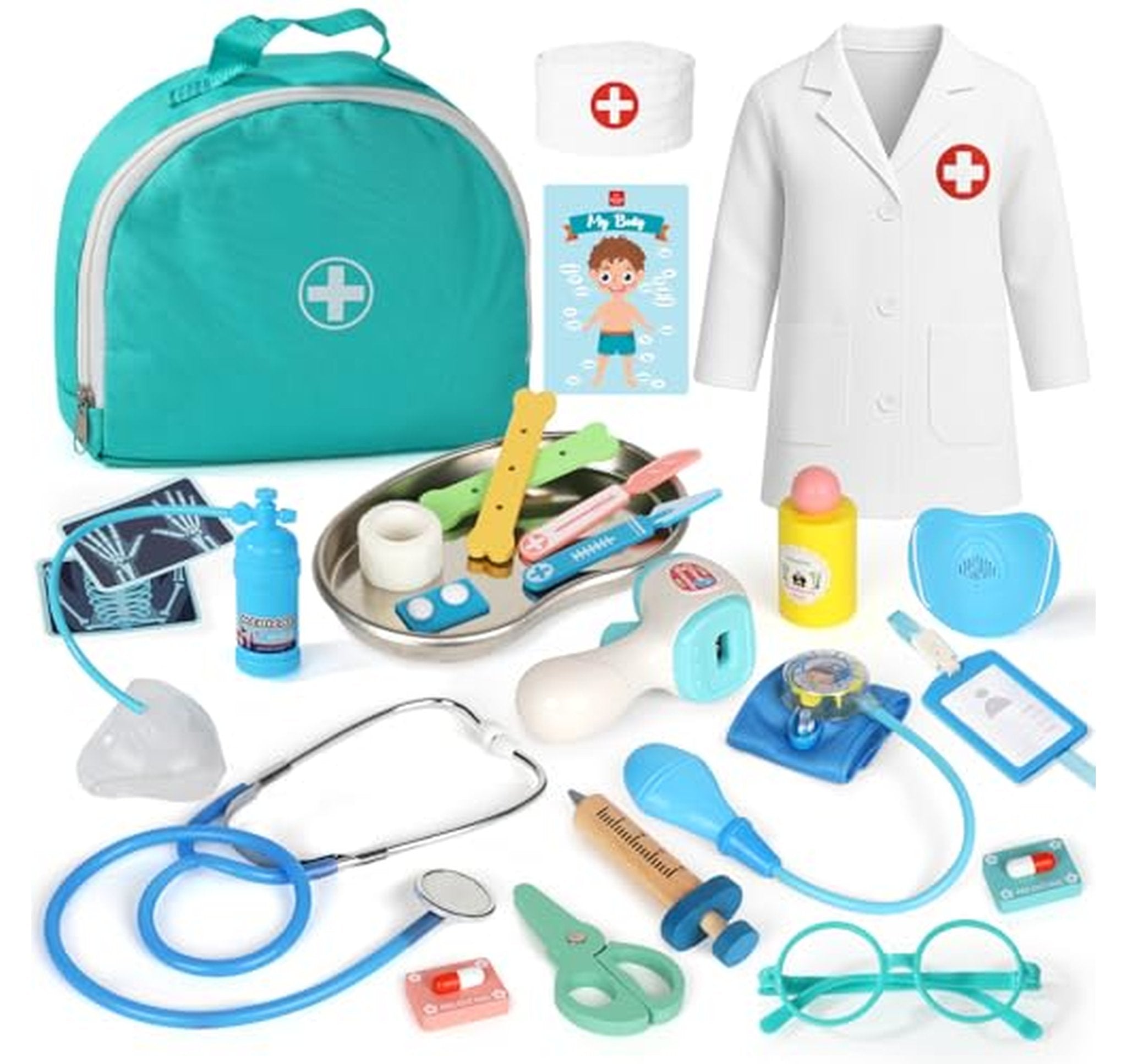 Kids Pretend Play Doctor Medical Kit