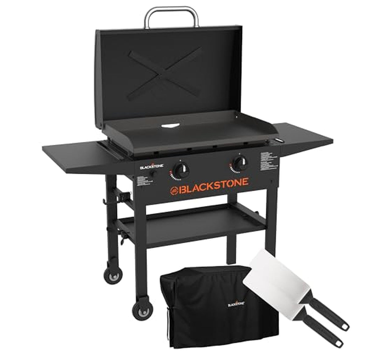 BLACKSTONE 28-Inch Omnivore Griddle with Hood Bundle