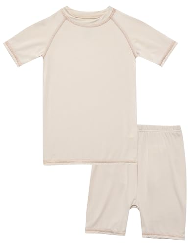Toddler Girls Summer Pajama Set, Short Sleeve 2pcs