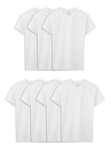 7 Pack Fruit of the Loom Boys Cotton T Shirts