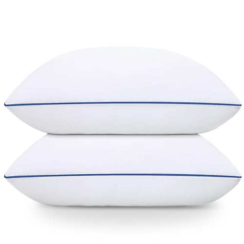 2 Pack Cooling Bed Pillows for Sleeping, 17x26 Inches