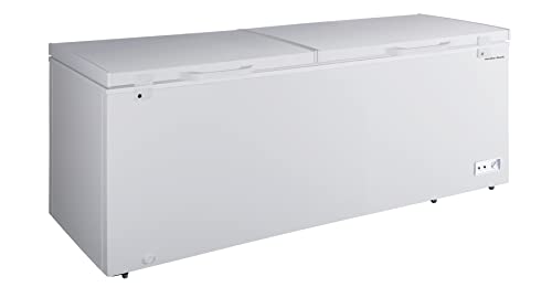 Hamilton Beach 30 cu ft Chest Freezer Double Door