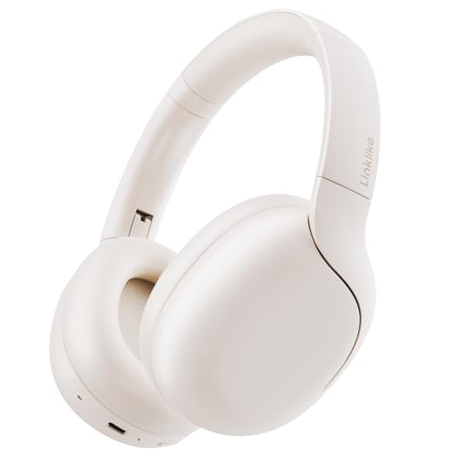 Noise Cancelling Bluetooth Headphones with Microphone Hi-Res Audio
