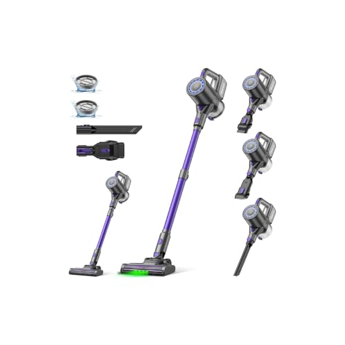 Cordless Stick Vacuum Cleaner, Lightweight Handheld for Pet Hair