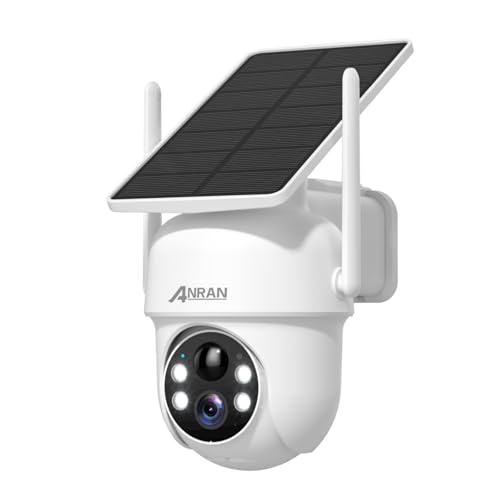 Wireless Solar Outdoor Security Cameras 2K PTZ