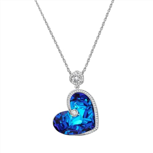 Swarovski Crystal Pendant Necklace for Women Gift