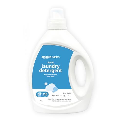 Amazon Basics Concentrated Liquid Laundry Detergent 82.5 Fl Oz
