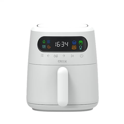 Digital Air Fryer with Touch Screen, Cupcake Molds
