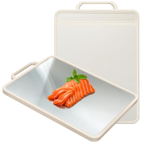 Stainless Steel Cutting Board, Large, Dishwasher Safe, 16"x11"