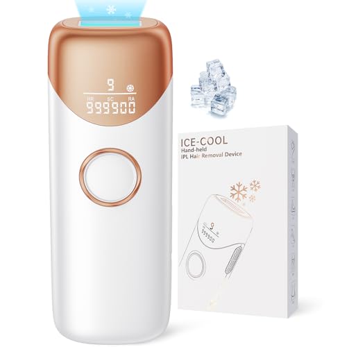 IPL Laser Hair Removal Device with Ice Cooling Technology