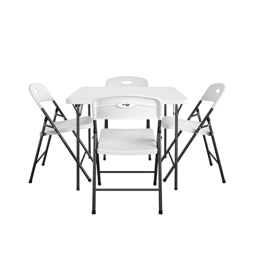 Cosco 5 Piece Folding Dining Set with Card Table