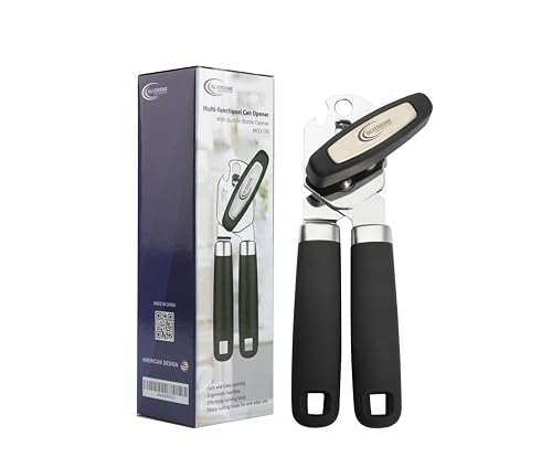 Manual Can Opener, Heavy Duty Stainless Steel, Bottle Opener