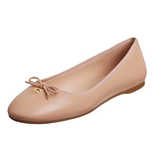 Coach Abigail Leather Ballet Flats for Women