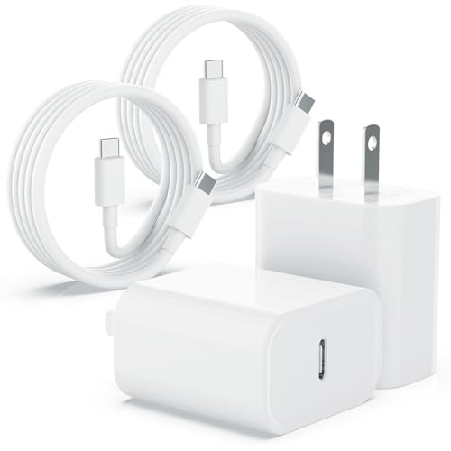 2 Pack USB C Fast Charger Block